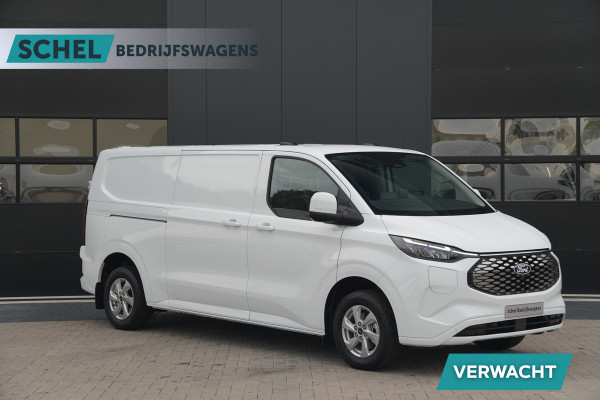 Ford E-Transit Custom 320 L2H1 Limited 71 kWh 218pk - 2x Schuifdeur - Trekhaak - Pro Power - Camera - Carplay - Rijklaar