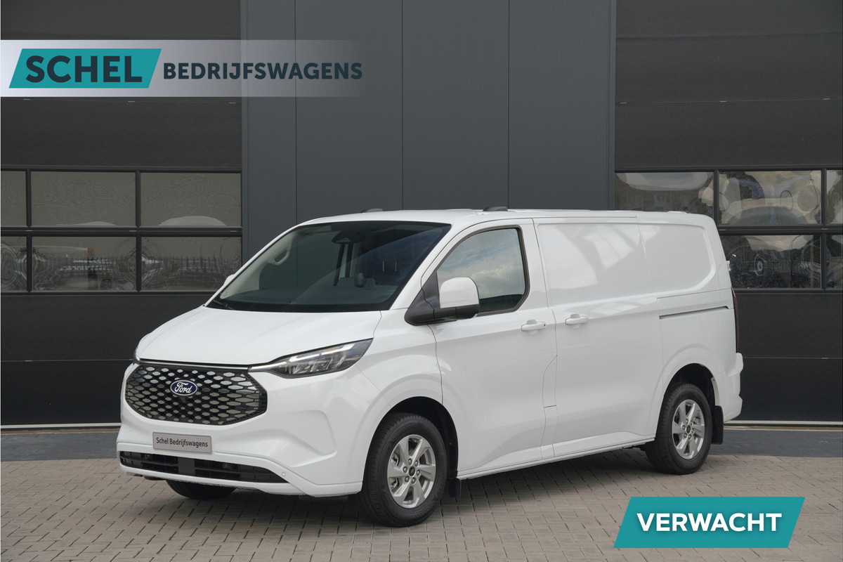 Ford E-Transit Custom 320 L1H1 Limited 71 kWh 218pk - 2x Schuifdeur - Trekhaak - Camera - Carplay - Rijklaar