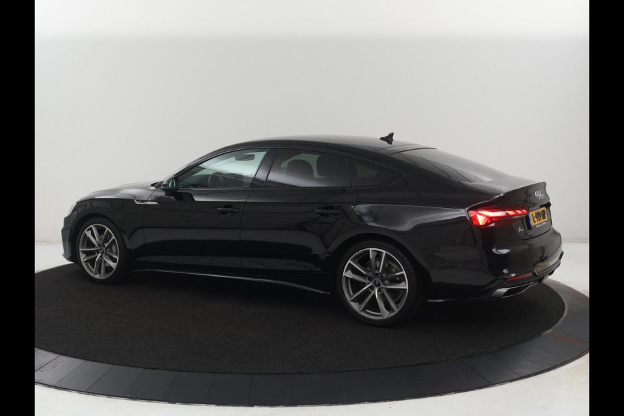 Audi A5 Sportback 40 TFSI S edition Competition | Virtual Cockpit | Climate control | Half Leder | Navigatie | Sfeerverlichting | Carplay | Full LED | Getint glas