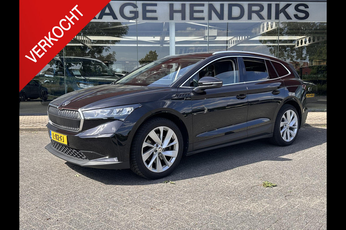 Škoda ENYAQ iV 80 | SOH: 92,9% | Assistentie Pakket Plus | 20 Inch velgen | Climate Pack | Camera | Addaptive Cruise | Blindspot |
