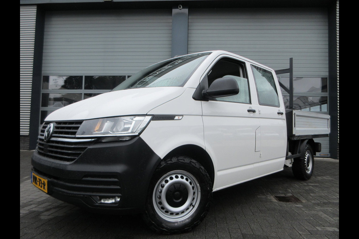 Volkswagen Transporter 2.0tdi 150pk, 4-Motion, DC, 4x4, Pick-up, Open Laadbak.