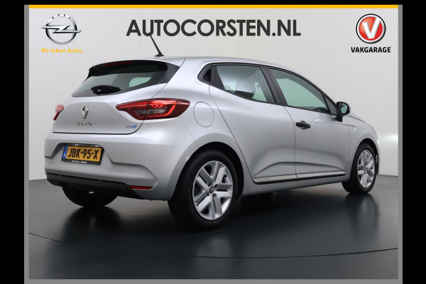 Renault Clio 1.6 E-Tech Hybrid Keyless Apple/Android Lane-dep. CruiseControl Usb Navi Regensensor Aut.Verlichting Isofix Ecc Pdc Dab Bordherkenning Elek.Ramen/Spiegels 140 Zen