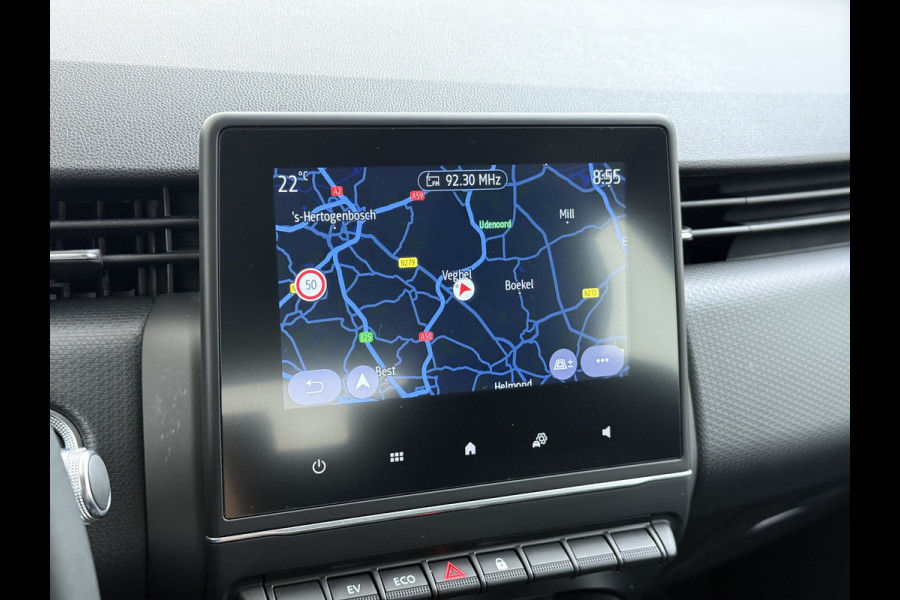 Renault Clio 1.6 E-Tech Hybrid Keyless Apple/Android Lane-dep. CruiseControl Usb Navi Regensensor Aut.Verlichting Isofix Ecc Pdc Dab Bordherkenning Elek.Ramen/Spiegels 140 Zen