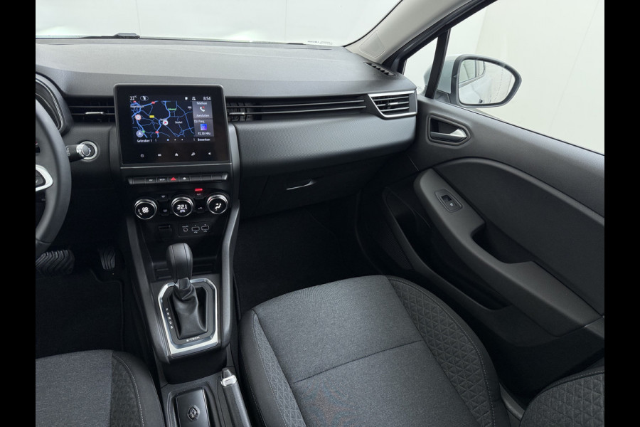 Renault Clio 1.6 E-Tech Hybrid Keyless Apple/Android Lane-dep. CruiseControl Usb Navi Regensensor Aut.Verlichting Isofix Ecc Pdc Dab Bordherkenning Elek.Ramen/Spiegels 140 Zen