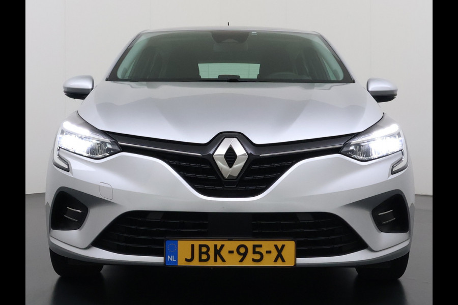 Renault Clio 1.6 E-Tech Hybrid Keyless Apple/Android Lane-dep. CruiseControl Usb Navi Regensensor Aut.Verlichting Isofix Ecc Pdc Dab Bordherkenning Elek.Ramen/Spiegels 140 Zen