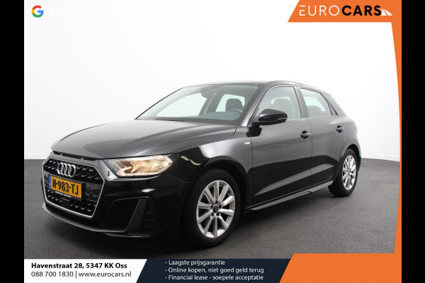 Audi A1 Sportback 30 TFSI S edition Climate control Cruise control Stoelverwarming Lichtmetalen velgen Navigatie Apple Carplay/ Android Auto Parkeersensoren
