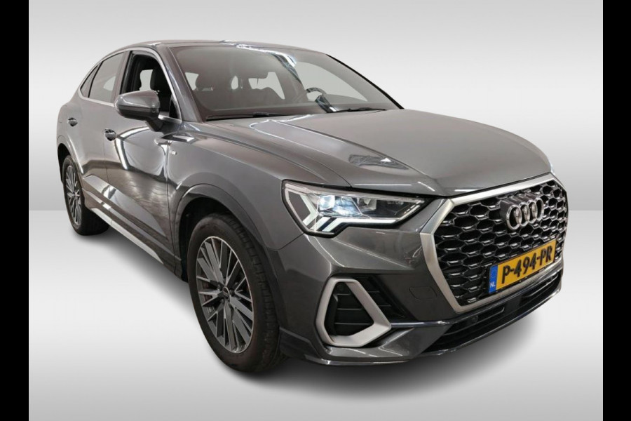 Audi Q3 Sportback 45 TFSI e Hybride S Edition / 1/2 Leder-Sport / Navigatie-multimedia / Airco-ecc./ Pdc./ A.klep electrisch / Apk 05-2028
