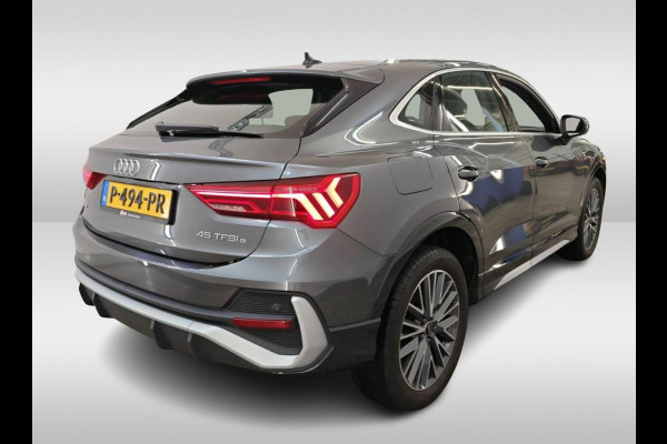 Audi Q3 Sportback 45 TFSI e Hybride S Edition / 1/2 Leder-Sport / Navigatie-multimedia / Airco-ecc./ Pdc./ A.klep electrisch / Apk 05-2028
