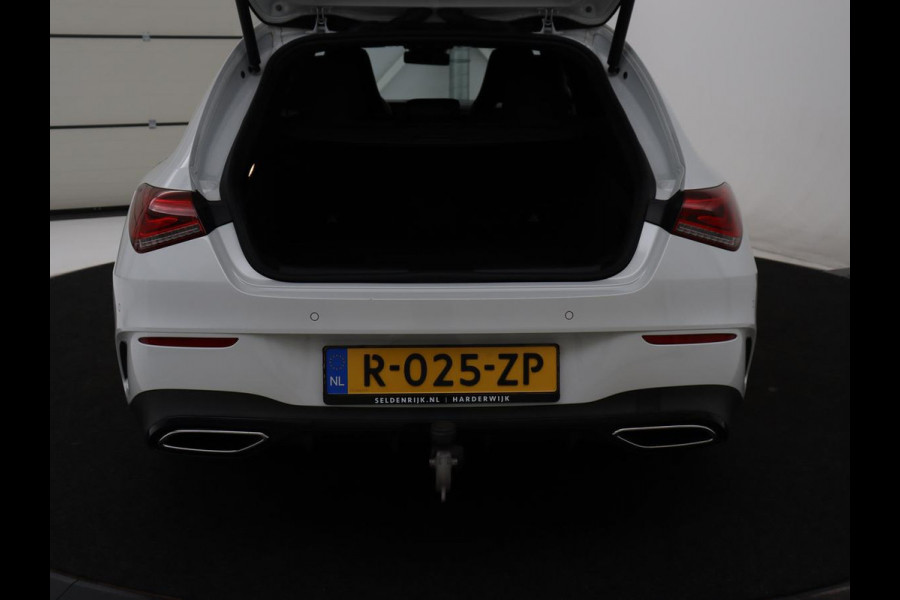 Mercedes-Benz CLA-Klasse Shooting Brake 250 e AMG Line | SOH 92.9% | Trekhaak | Leder | Camera | Carplay | Park assist | Cruise control | Sfeerverlichting | Stoelverwarming | Full LED | Climate control |