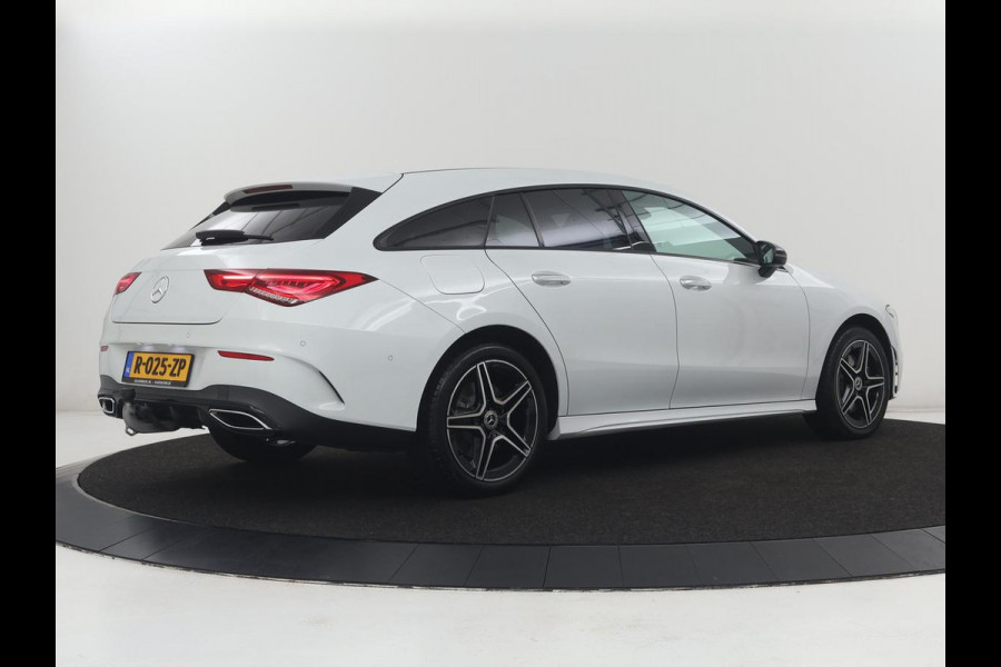 Mercedes-Benz CLA-Klasse Shooting Brake 250 e AMG Line | SOH 92.9% | Trekhaak | Leder | Camera | Carplay | Park assist | Cruise control | Sfeerverlichting | Stoelverwarming | Full LED | Climate control |