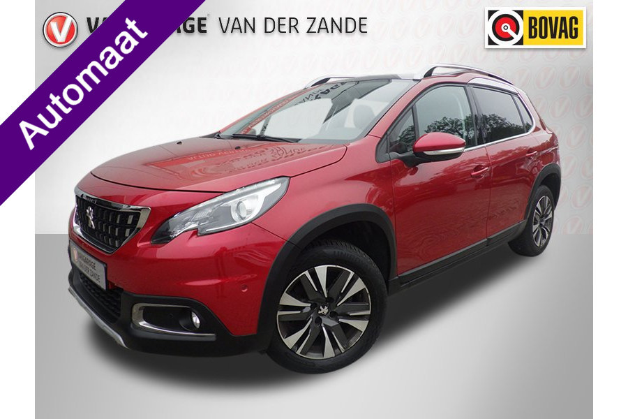 Peugeot 2008 1.2 Automaat Allure, Panodak, Camera, Cruise, Navi, Compleet!