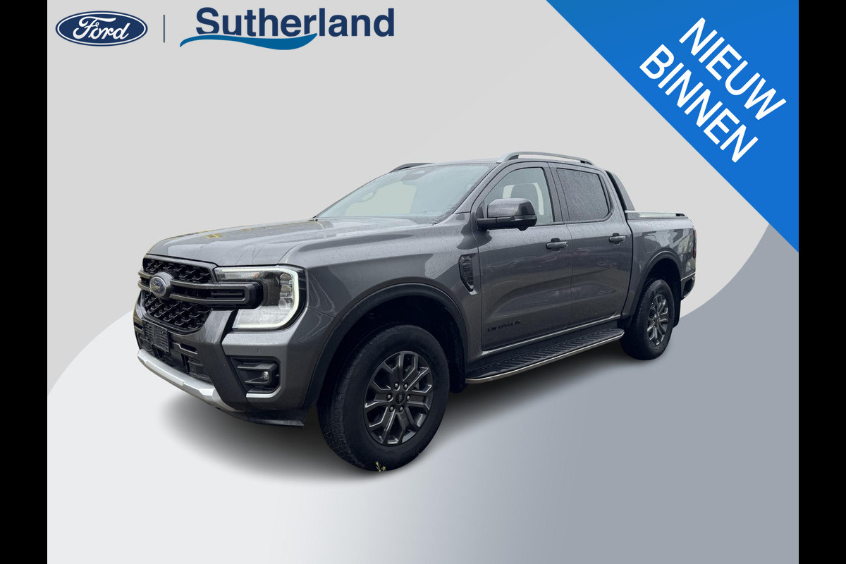 Ford Ranger 2.0 Super Cab EcoBlue Wildtrak | Rollertop | Trekhaak | Adaptive Cruise Control | Camera |