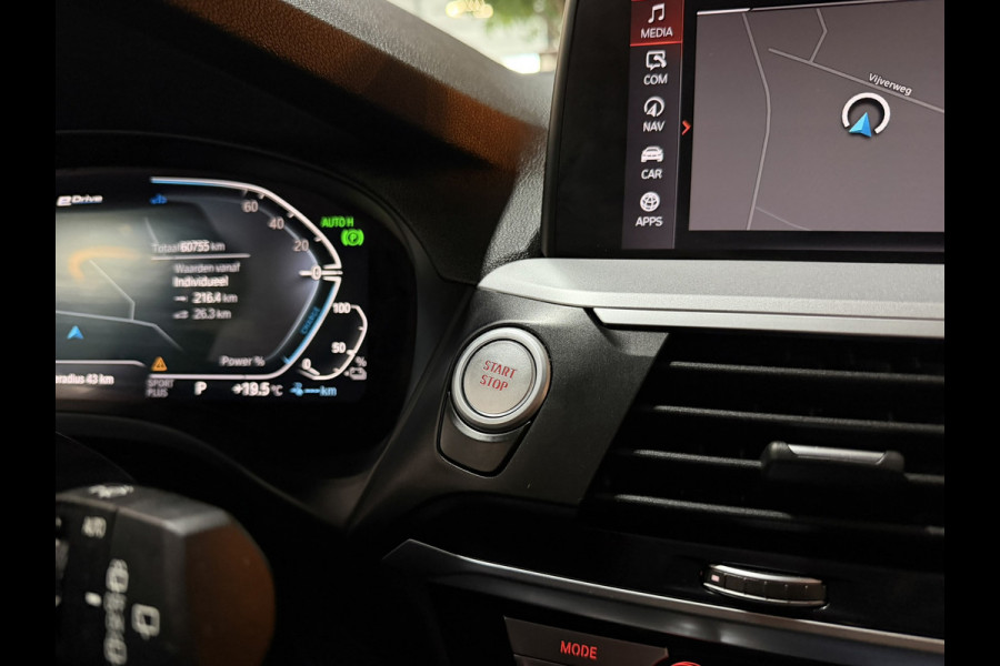 BMW X3 XDrive30e High Executive|HUD|Leder|Virtueel|Elektr. Trekhaak|Navi|Dodehoek|Garantie|Rijklaar