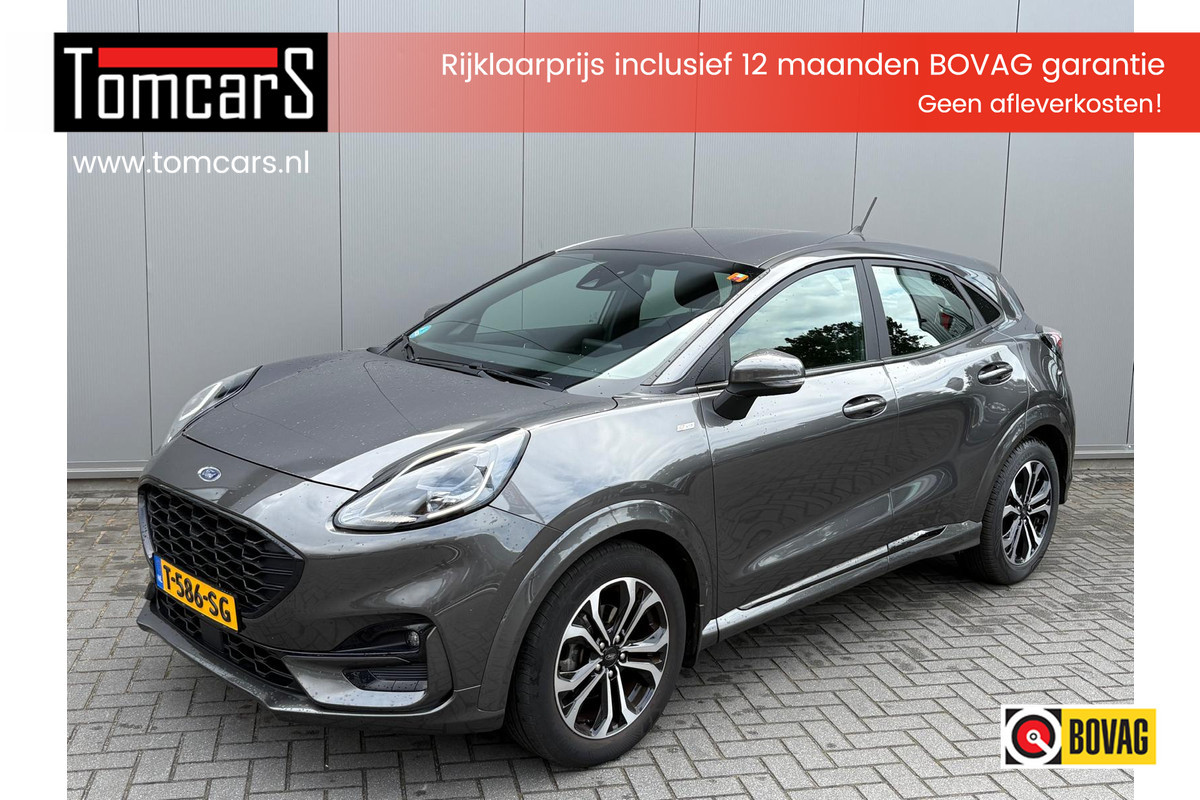 Ford Puma 125PK EcoB. Hybrid ST-Line Navigatie/Parkeerhulp/Stoel-stuurverwarming/Elektr.-klep