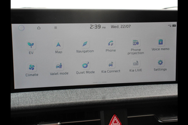 Kia Ev6 Light Edition 58 kWh SOH 99% Navigatie Apple Carplay Android Auto Camera Parkeersensoren achter Cruise Control Climate Control Lichtmetalen Velgen