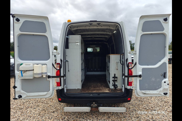 Renault Master T35 2.3 dCi 135 L2H2 + werkplaats inrichting , Euro 6 , 1e Eig , 140 PK , Apk 4-2027 , Camera , leuke bus.