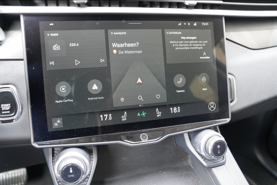 Lynk & Co 01 1.5|Prijs incl. 12 mnd garantie| PDC Panoramadak LMV Navi Apple carplay/Android auto Camera