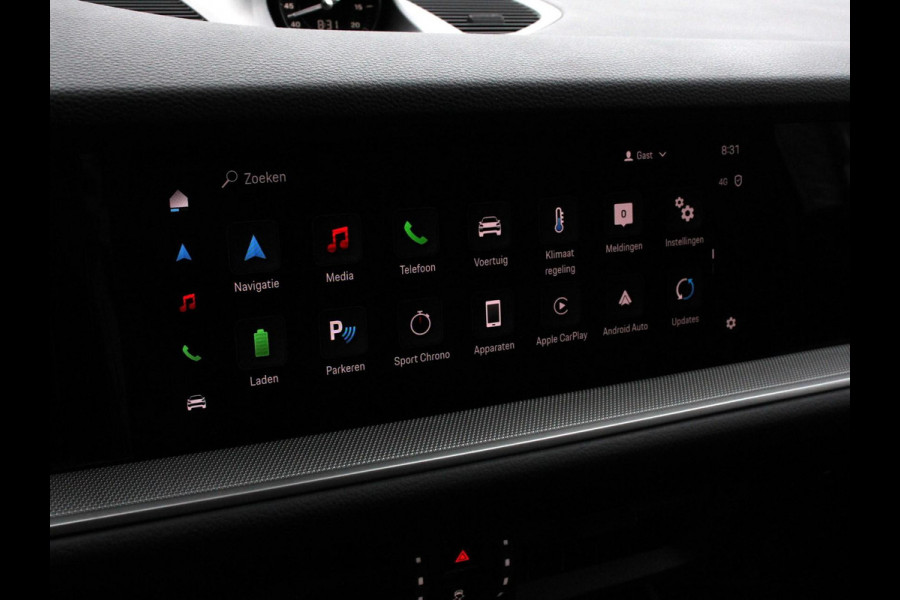 Porsche Cayenne 3.0 E-Hybrid Akrapovic met soundbox Luchtvering Leder Panoramadak Camera Navigatie Elektrische comfortstoelen DAB+ Led Adaptieve cruise control Climate control Lichtmetalen velgen Apple Carplay/ Android Auto