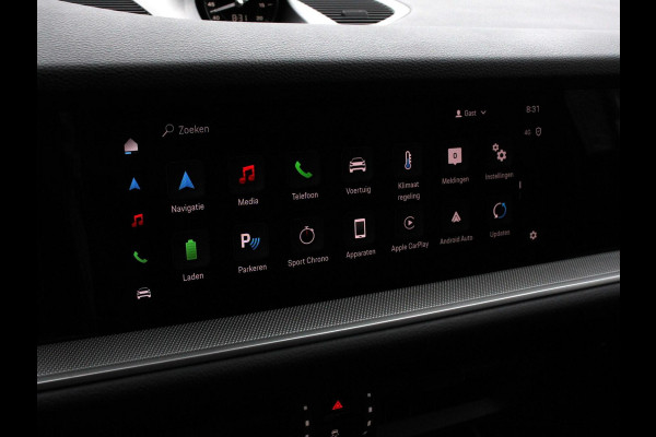Porsche Cayenne 3.0 E-Hybrid Akrapovic met soundbox Luchtvering Leder Panoramadak Camera Navigatie Elektrische comfortstoelen DAB+ Led Adaptieve cruise control Climate control Lichtmetalen velgen Apple Carplay/ Android Auto