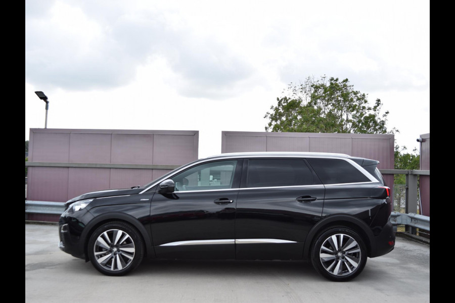 Peugeot 5008 1.2 PureTech GT-Line | 130 PK | 7-PERSOONS | LEDEREN BEKLEDING | PARKEERSENSOREN MET CAMERA | ELEKTR. ACHTERKLEP | CLIMATE CONTROL | SCHUIF-KANTELDAK