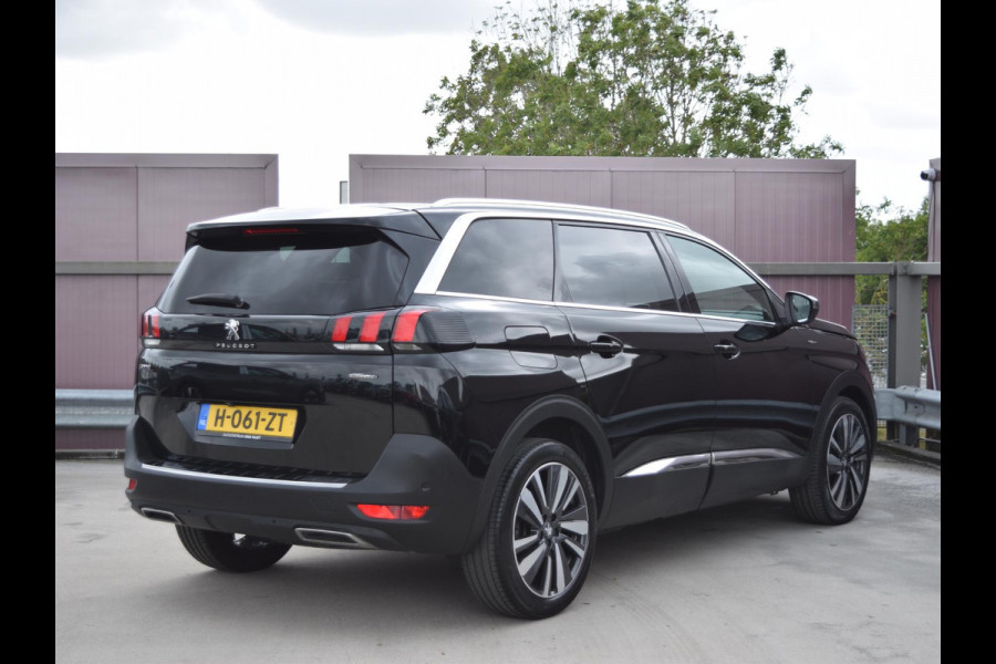 Peugeot 5008 1.2 PureTech GT-Line | 130 PK | 7-PERSOONS | LEDEREN BEKLEDING | PARKEERSENSOREN MET CAMERA | ELEKTR. ACHTERKLEP | CLIMATE CONTROL | SCHUIF-KANTELDAK