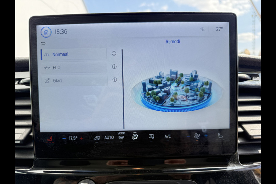 Ford E-Transit 68kWh 184PK L2H3 317km WLTP 97.3% (SOH) BEV Snelladen 360° Camera Climate Control Cruise Control Navigatie Carplay Parkeersensoren v+a