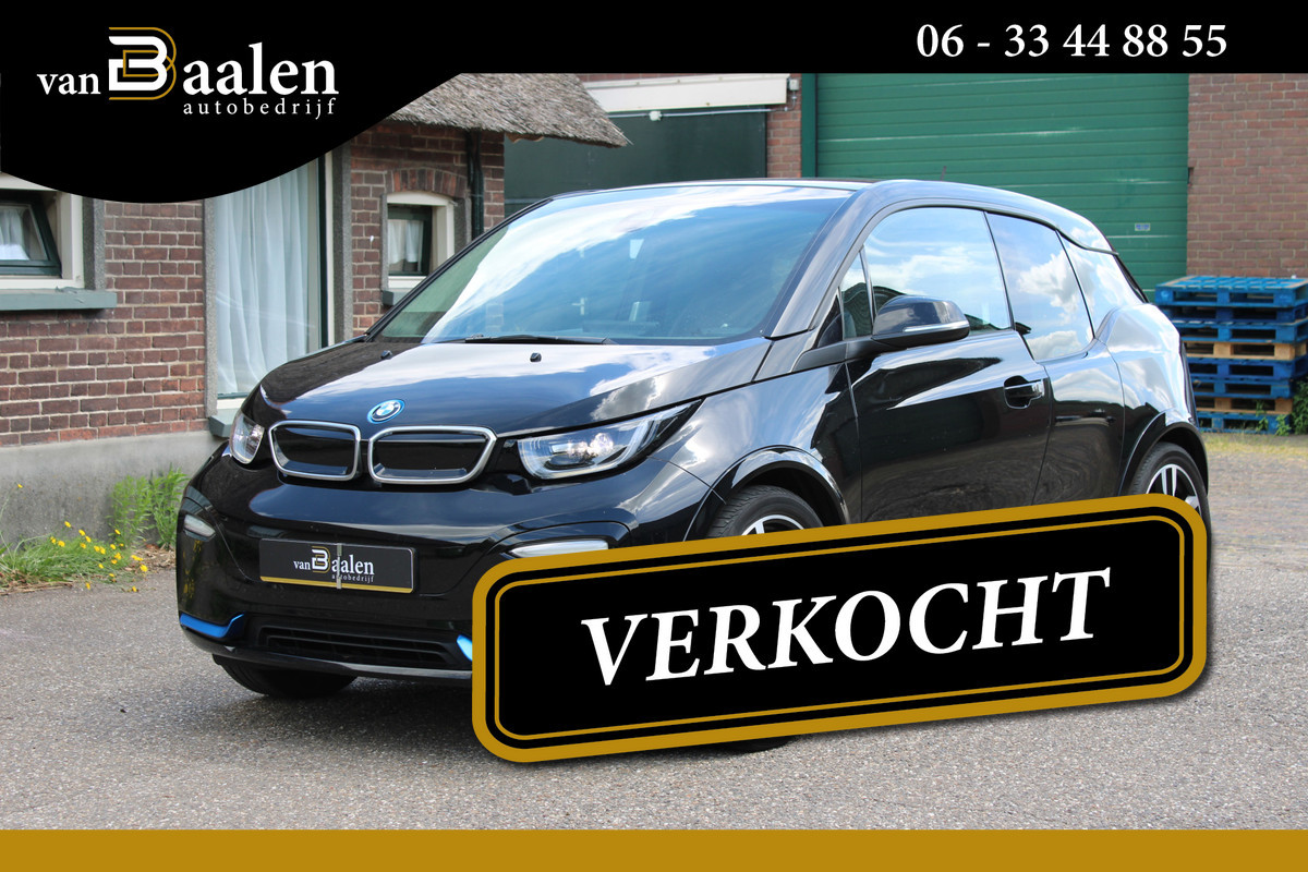 BMW i3 S 120Ah 42 kWh SOh 90,4% **VERKOCHT!!**