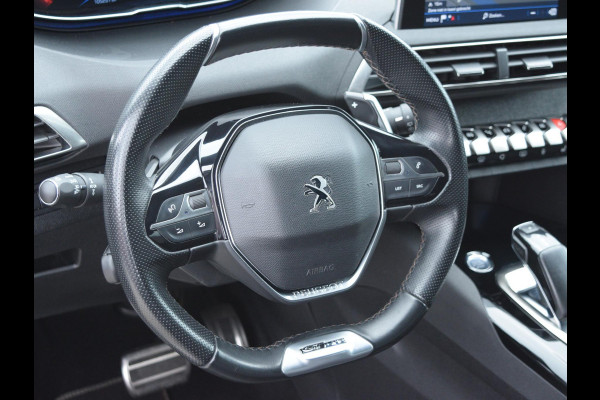 Peugeot 5008 1.2 PureTech GT-Line | 130 PK | 7-PERSOONS | LEDEREN BEKLEDING | PARKEERSENSOREN MET CAMERA | ELEKTR. ACHTERKLEP | CLIMATE CONTROL | SCHUIF-KANTELDAK