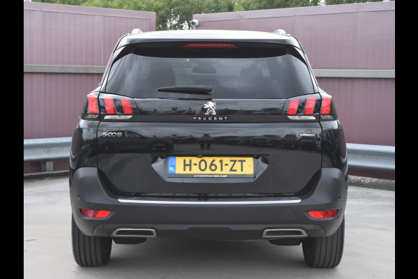 Peugeot 5008 1.2 PureTech GT-Line | 130 PK | 7-PERSOONS | LEDEREN BEKLEDING | PARKEERSENSOREN MET CAMERA | ELEKTR. ACHTERKLEP | CLIMATE CONTROL | SCHUIF-KANTELDAK