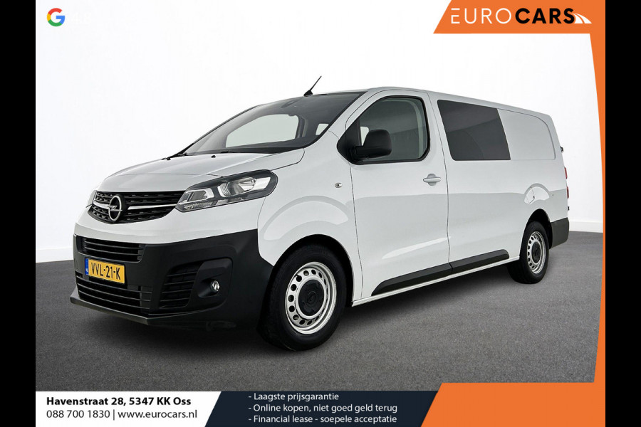 Opel Vivaro 145pk Automaat Dubbele Cabine L3H1 Navigatie Apple Carplay Cruise control Trekhaak
