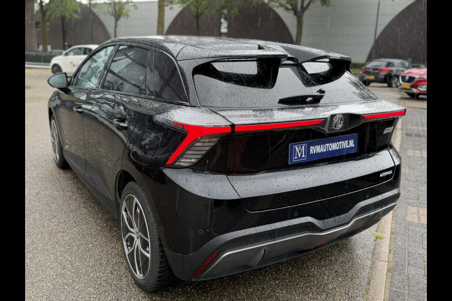 MG Mg4 electric Luxury 64 kWh | 360 CAMERA| 7 JAAR MG GARANTIE T/M 07-2031| ELEK. STOEL| DODE HOEK SENSOR| STOEL + STUURVERWARMING| ADAPTIVE CRUISE CONTROL |