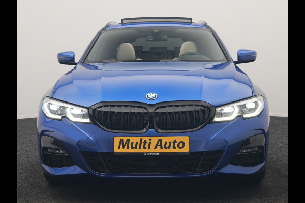 BMW 3 Serie Touring 330e xDrive M Sport PHEV 293pk Dealer O.H | Panodak | Head Up | Camera | Laser LED | Lederen Sportstoelen Memory & Verwarmd | Keyless | Cruise Control | BLIS | Apple Carplay | Virtual | Navigatie | DAB | 18"L.M | Plug In Hybrid |
