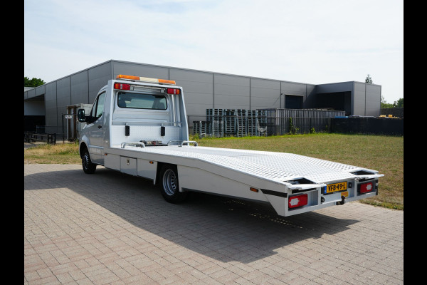 Mercedes-Benz Sprinter Oprijwagen 516 2.2 CDI L3 EURO VI-D TIJHOF opbouw | Luchtvering | Apple Carplay | Tachograaf | Trekhaak | Ingebouwde Startkabels | Navigatie | DAB |