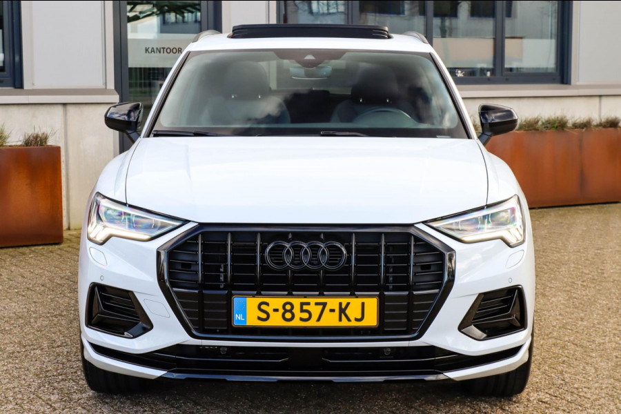 Audi Q3 35 TFSI 1.5 TFSI S Line Pro Line S 150pk S-Tronic Panoramadak|Virtual Cockpit|LED Matrix|Leder|Keyless|Camera|20inch|Black