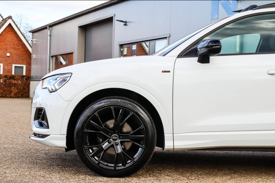 Audi Q3 35 TFSI 1.5 TFSI S Line Pro Line S 150pk S-Tronic Panoramadak|Virtual Cockpit|LED Matrix|Leder|Keyless|Camera|20inch|Black