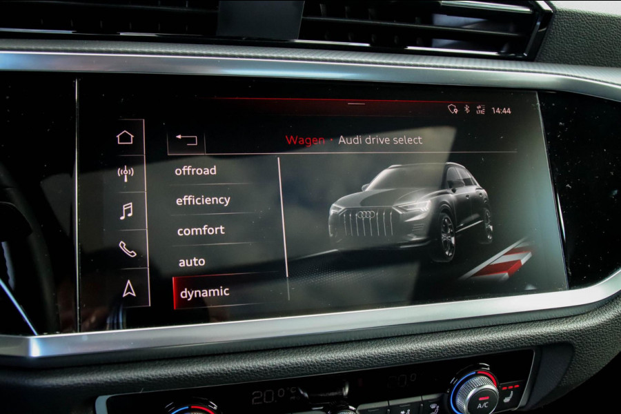Audi Q3 35 TFSI 1.5 TFSI S Line Pro Line S 150pk S-Tronic Panoramadak|Virtual Cockpit|LED Matrix|Leder|Keyless|Camera|20inch|Black