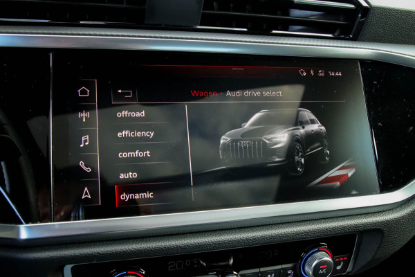 Audi Q3 35 TFSI 1.5 TFSI S Line Pro Line S 150pk S-Tronic Panoramadak|Virtual Cockpit|LED Matrix|Leder|Keyless|Camera|20inch|Black