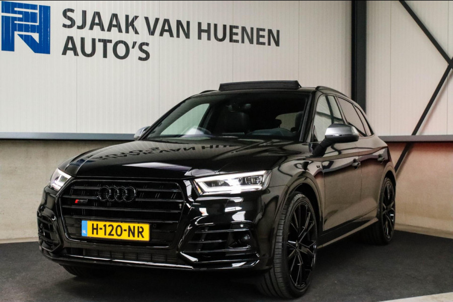 Audi Q5 3.0TFSI SQ5 Quattro S-Line 354pk Automaat! 1e Eig|DLR|Luchtvering|Kuipstoelen|Panoramadak|Virtual Cockpit|Black|Carbon|22