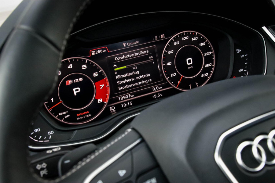 Audi Q5 3.0TFSI SQ5 Quattro S-Line 354pk Automaat! 1e Eig|DLR|Luchtvering|Kuipstoelen|Panoramadak|Virtual Cockpit|Black|Carbon|22