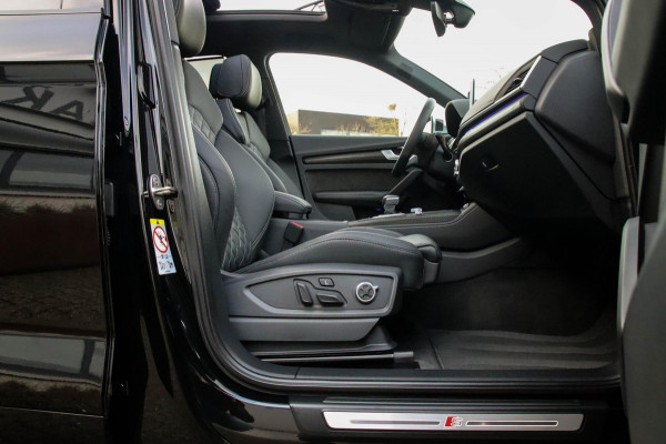 Audi Q5 3.0TFSI SQ5 Quattro S-Line 354pk Automaat! 1e Eig|DLR|Luchtvering|Kuipstoelen|Panoramadak|Virtual Cockpit|Black|Carbon|22