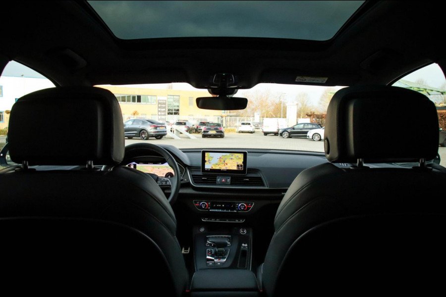 Audi Q5 3.0TFSI SQ5 Quattro S-Line 354pk Automaat! 1e Eig|DLR|Luchtvering|Kuipstoelen|Panoramadak|Virtual Cockpit|Black|Carbon|22