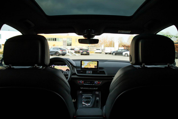 Audi Q5 3.0TFSI SQ5 Quattro S-Line 354pk Automaat! 1e Eig|DLR|Luchtvering|Kuipstoelen|Panoramadak|Virtual Cockpit|Black|Carbon|22