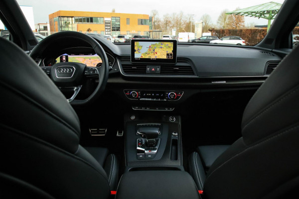 Audi Q5 3.0TFSI SQ5 Quattro S-Line 354pk Automaat! 1e Eig|DLR|Luchtvering|Kuipstoelen|Panoramadak|Virtual Cockpit|Black|Carbon|22
