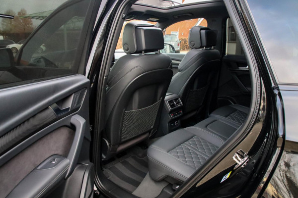Audi Q5 3.0TFSI SQ5 Quattro S-Line 354pk Automaat! 1e Eig|DLR|Luchtvering|Kuipstoelen|Panoramadak|Virtual Cockpit|Black|Carbon|22
