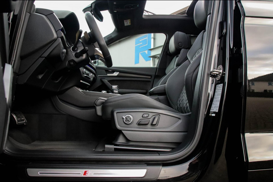 Audi Q5 3.0TFSI SQ5 Quattro S-Line 354pk Automaat! 1e Eig|DLR|Luchtvering|Kuipstoelen|Panoramadak|Virtual Cockpit|Black|Carbon|22