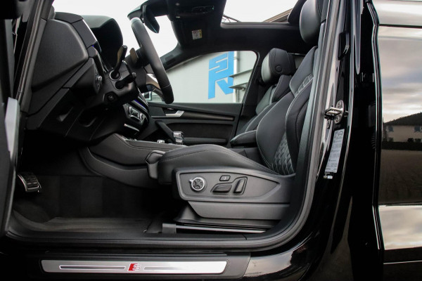 Audi Q5 3.0TFSI SQ5 Quattro S-Line 354pk Automaat! 1e Eig|DLR|Luchtvering|Kuipstoelen|Panoramadak|Virtual Cockpit|Black|Carbon|22