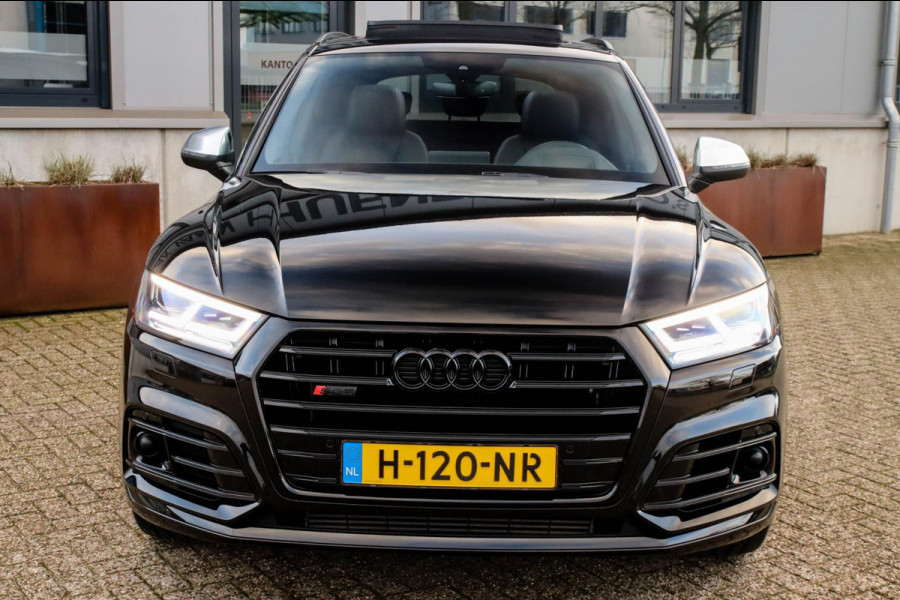 Audi Q5 3.0TFSI SQ5 Quattro S-Line 354pk Automaat! 1e Eig|DLR|Luchtvering|Kuipstoelen|Panoramadak|Virtual Cockpit|Black|Carbon|22
