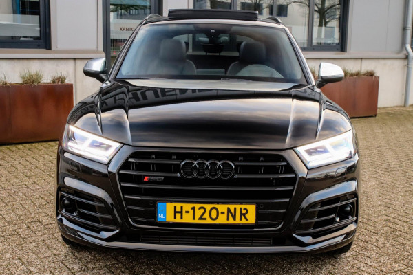 Audi Q5 3.0TFSI SQ5 Quattro S-Line 354pk Automaat! 1e Eig|DLR|Luchtvering|Kuipstoelen|Panoramadak|Virtual Cockpit|Black|Carbon|22