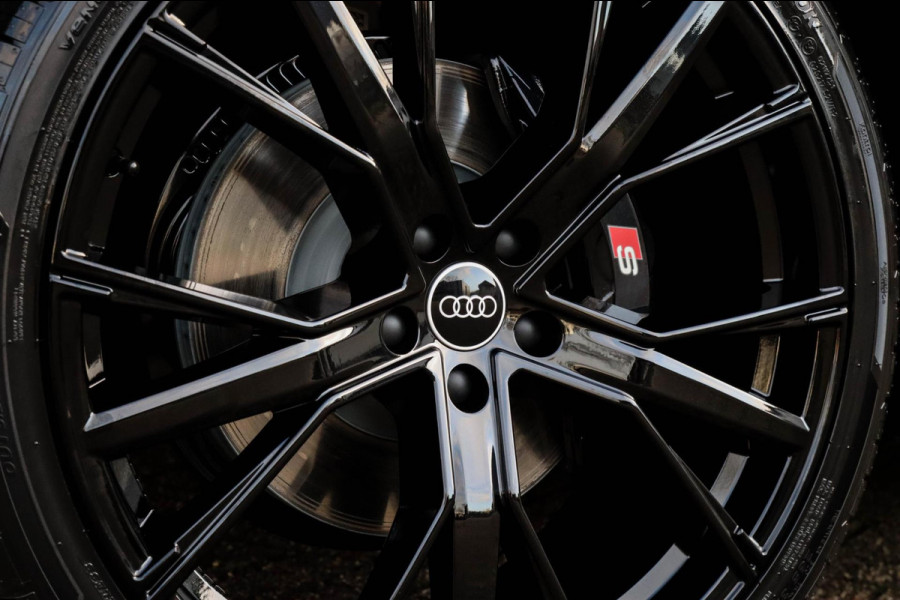 Audi Q5 3.0TFSI SQ5 Quattro S-Line 354pk Automaat! 1e Eig|DLR|Luchtvering|Kuipstoelen|Panoramadak|Virtual Cockpit|Black|Carbon|22