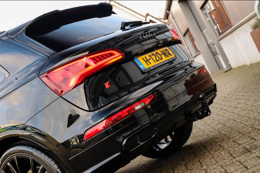 Audi Q5 3.0TFSI SQ5 Quattro S-Line 354pk Automaat! 1e Eig|DLR|Luchtvering|Kuipstoelen|Panoramadak|Virtual Cockpit|Black|Carbon|22